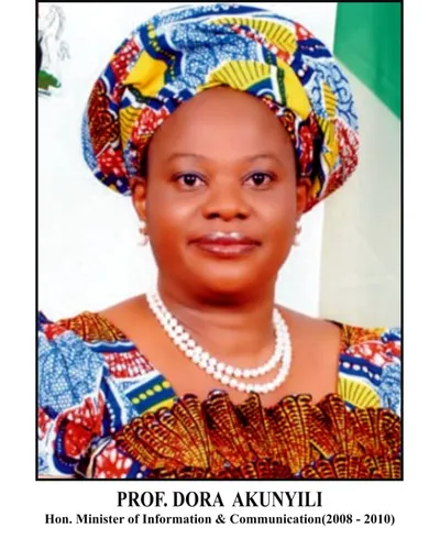 Portrait of Dora Akunyili, Nigeria
