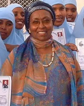 Portrait of Edna Adan Ismail, Somaliland