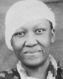 Portrait of Ellen Kuzwayo, South Africa