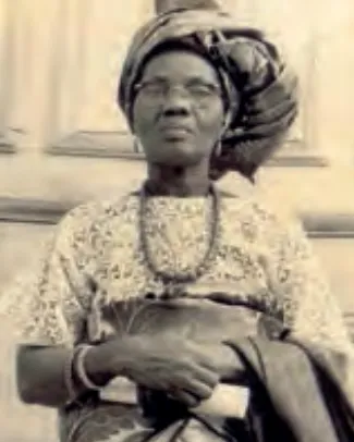 Portrait of Funmilayo Ransome-Kuti, Nigeria
