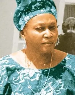 Portrait of Kudirat Abiola, Nigeria