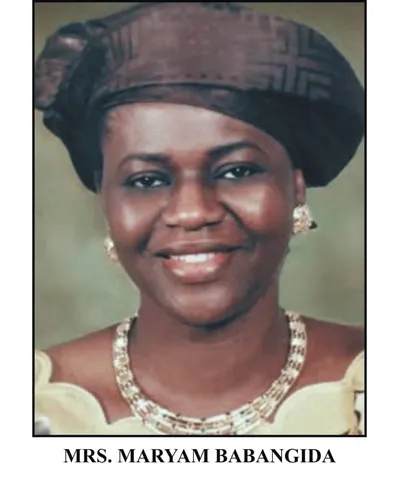 Portrait of Maryam Babangida, Nigeria