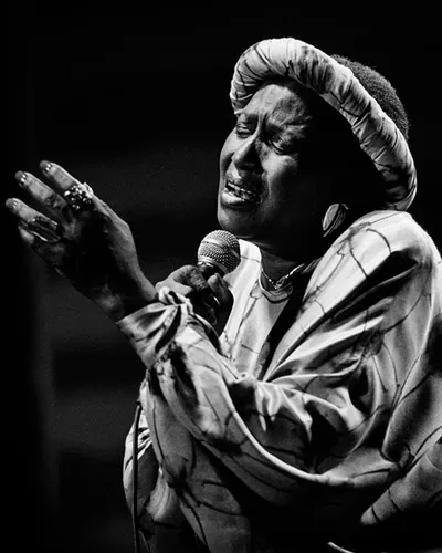 Portrait of Miriam Makeba, South Africa