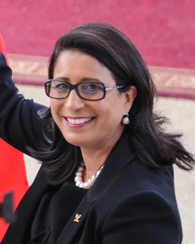Portrait of Nawal El Moutawakel, Morocco