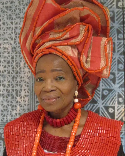 Portrait of Nike Davies-Okundaye, Nigeria