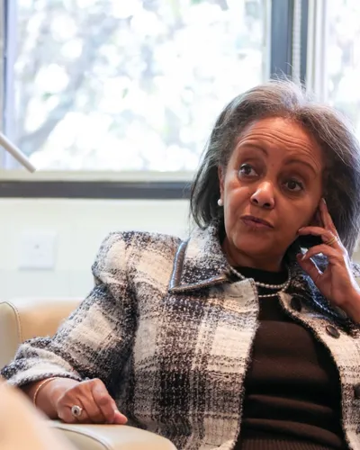 Portrait of Sahle-Work Zewde, Ethiopia
