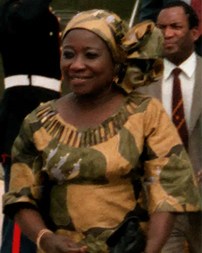 Portrait of Sally Mugabe, Zimbabwe