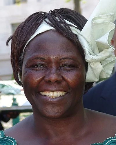 Portrait of Wangari Maathai, Kenya