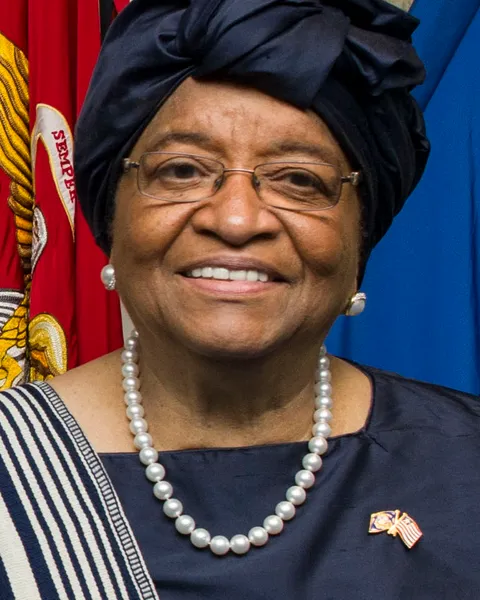 Portrait of Ellen Johnson Sirleaf, Liberia