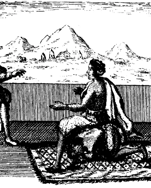 Portrait of Nzinga of Ndongo and Matamba, Angola