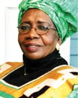 Portrait of Ruth Sando Perry, Liberia