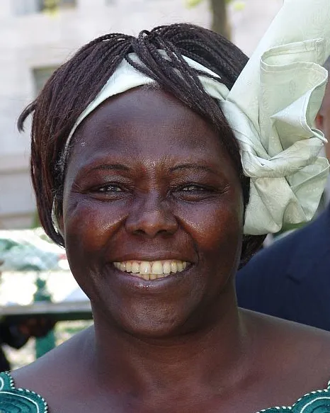 Portrait of Wangari Maathai, Kenya