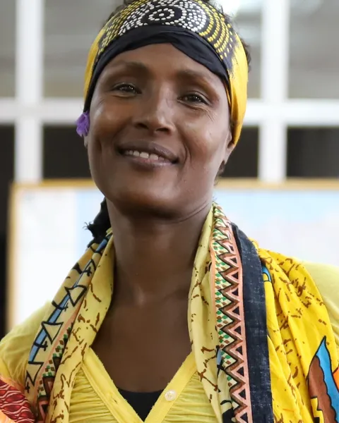 Portrait of Waris Dirie, Somalia